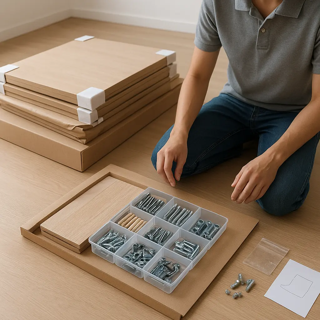 Demontáž a opětovná montáž při stěhování