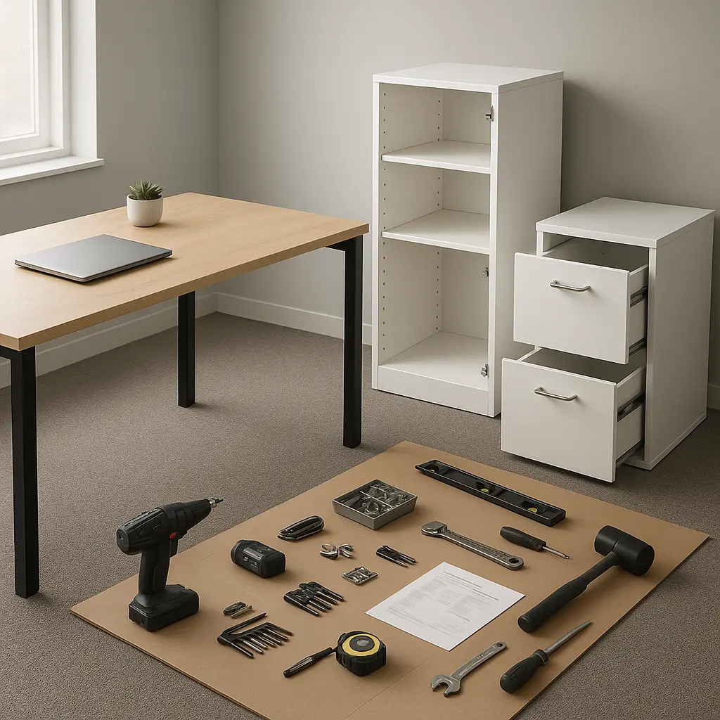 Sestavení kancelářského nábytku